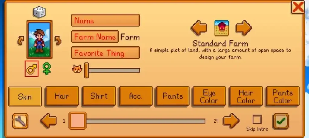 Stardew Valley APK Layout Standard